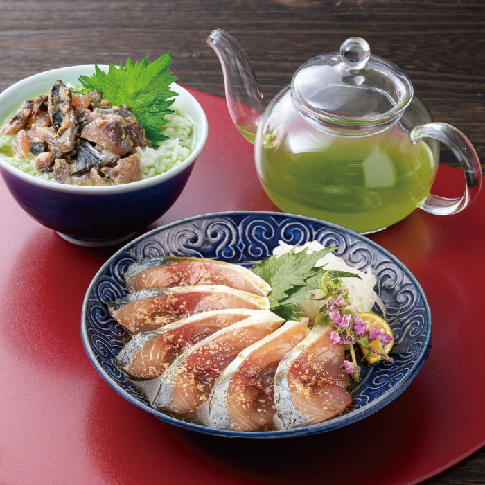 和(なごみ)セット / ごま鯖100g×2 & 炙りごま鯖茶漬け2食